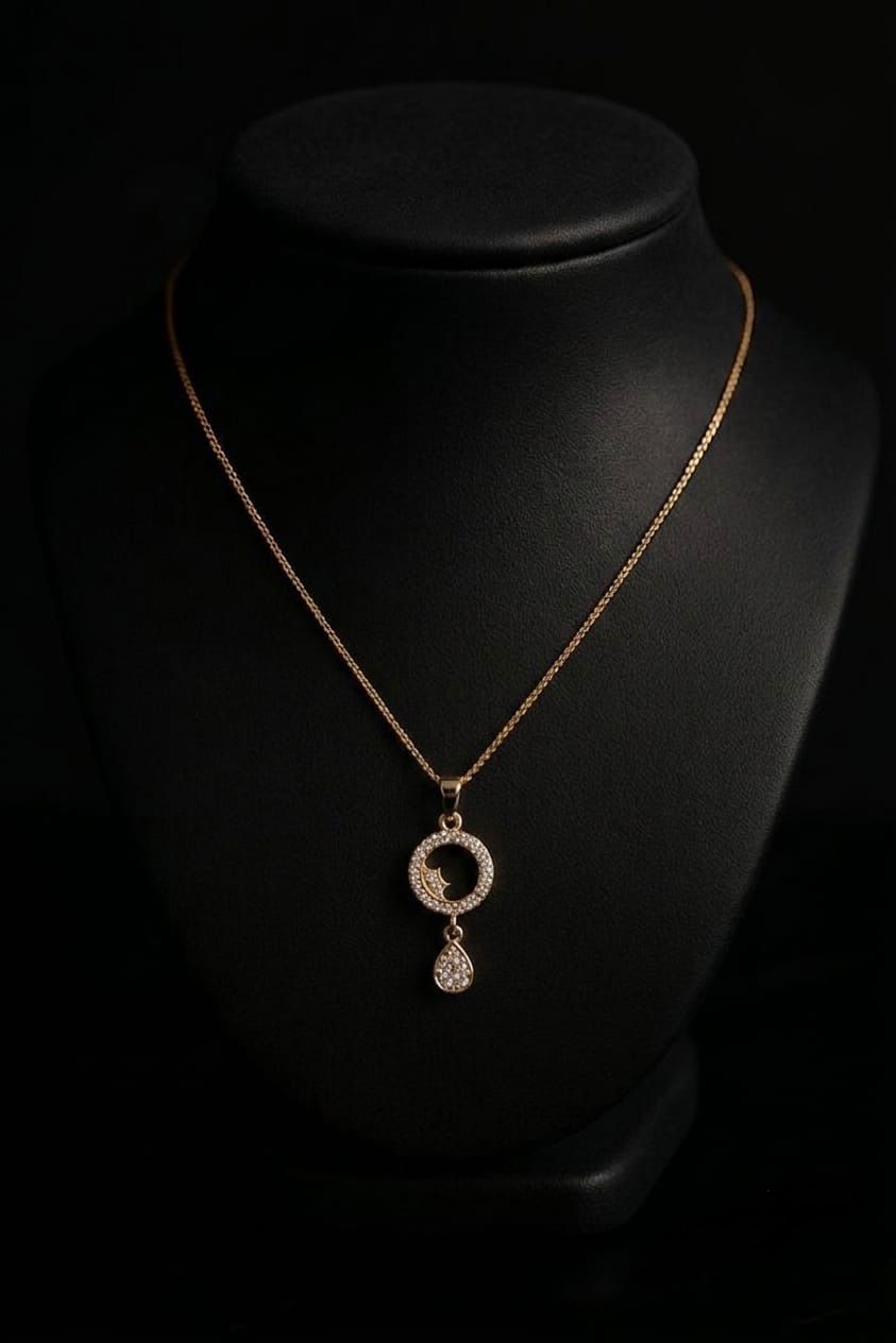 Celestial Teardrop Pendant