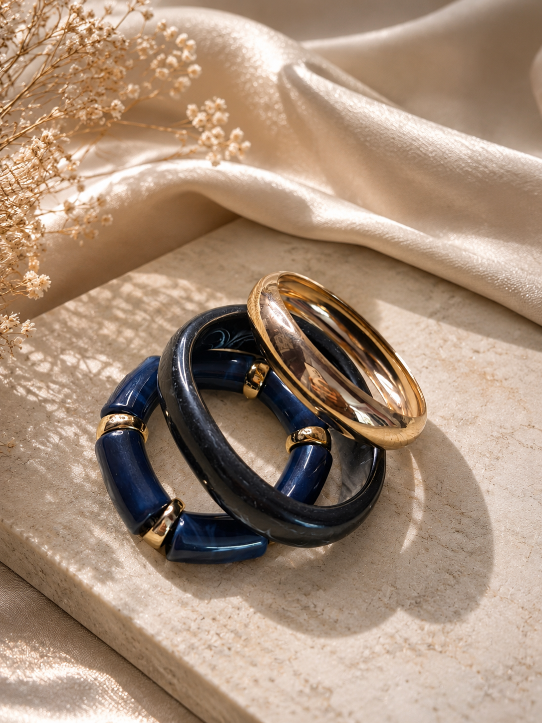 Midnight Azure Statement Bracelet