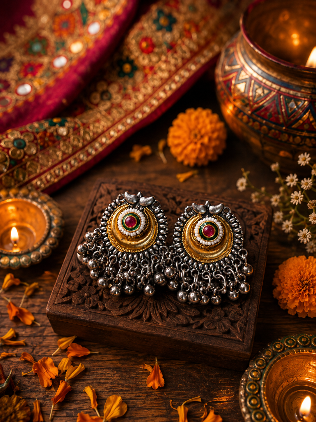 Navratri Noor Statement Necklace
