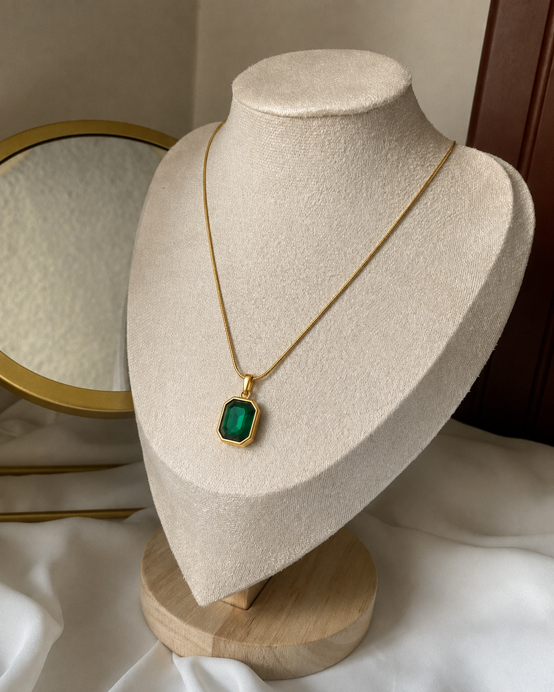 The Emerald Solstice Pendant:
