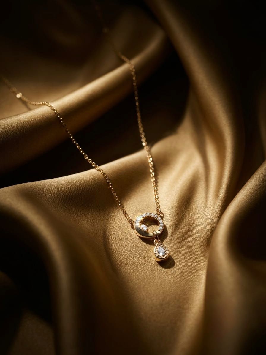 Celestial Teardrop Pendant