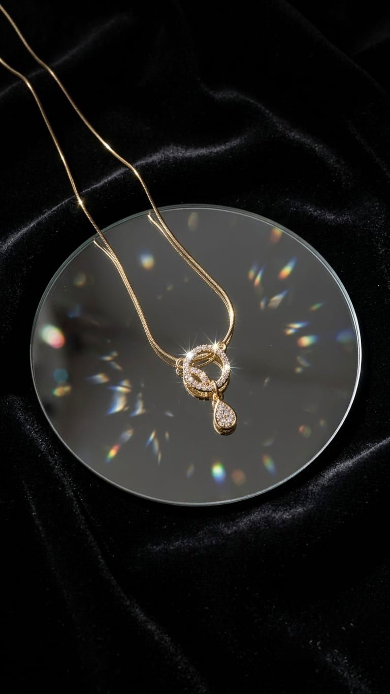 Celestial Teardrop Pendant