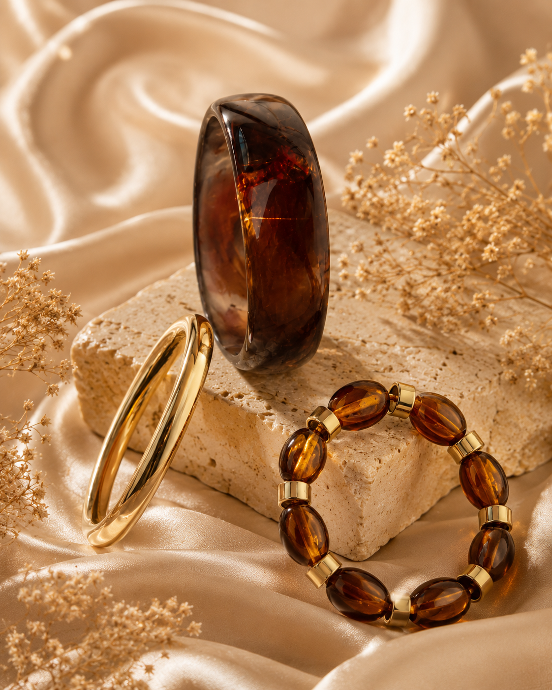 Amber Luxe Bangles Set