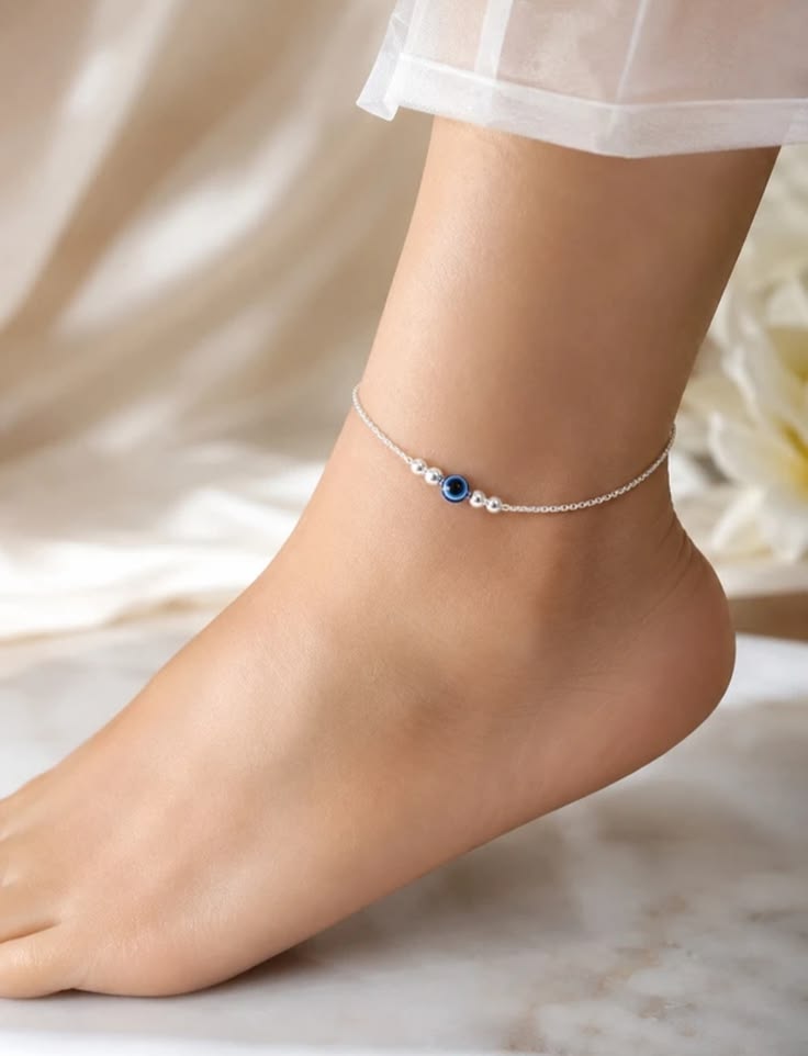Evil Eye Serenity Anklet