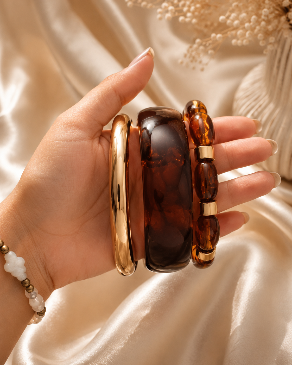 Amber Luxe Bangles Set