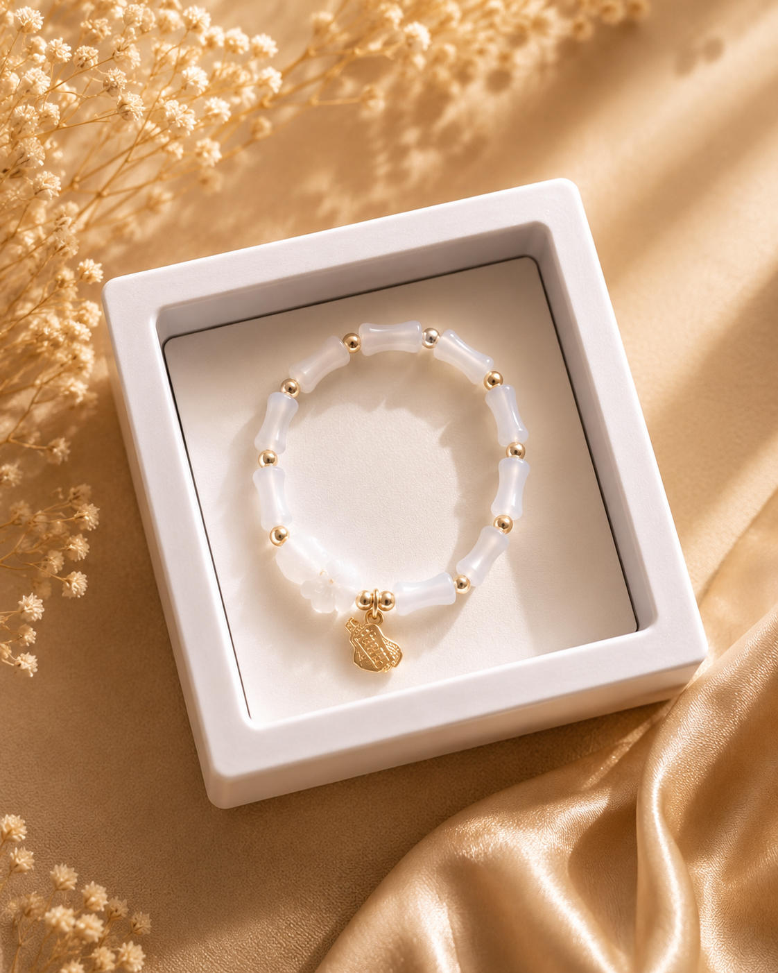 Ivory Love Charm Bracelet
