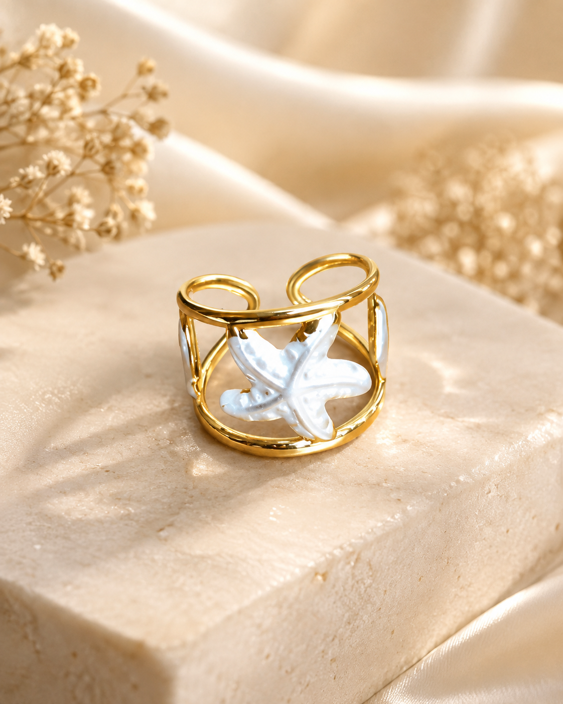 Ocean Muse Adjustable Ring