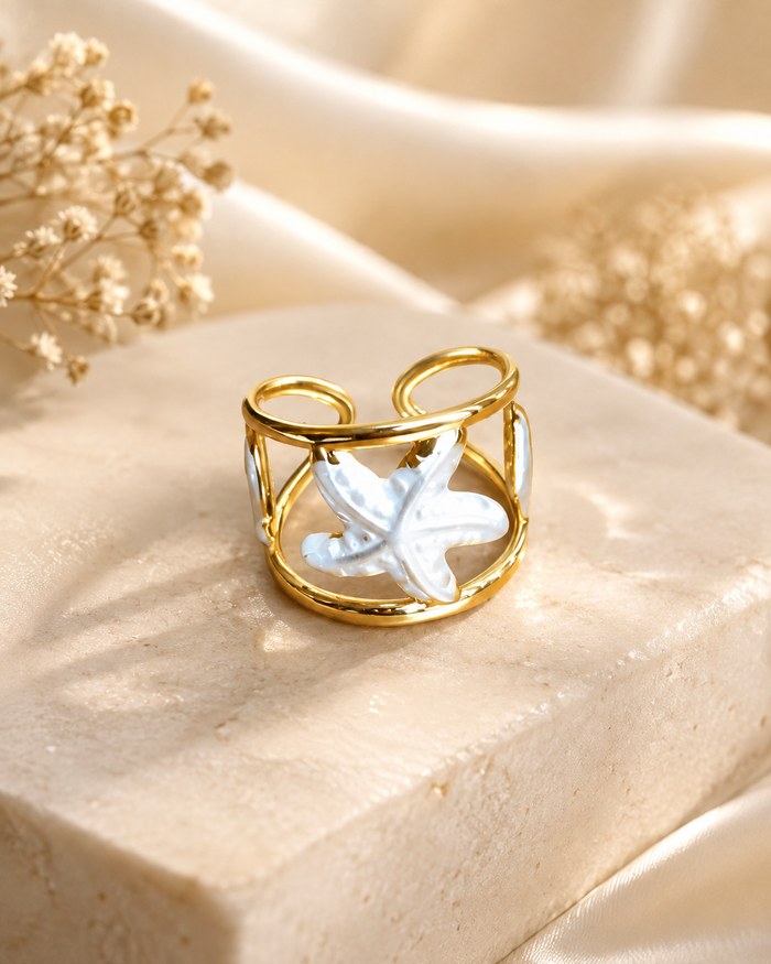 Ocean Muse Adjustable Ring