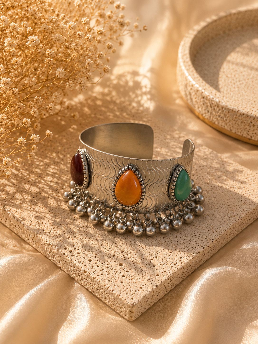 Rangrez Oxidised Statement kada